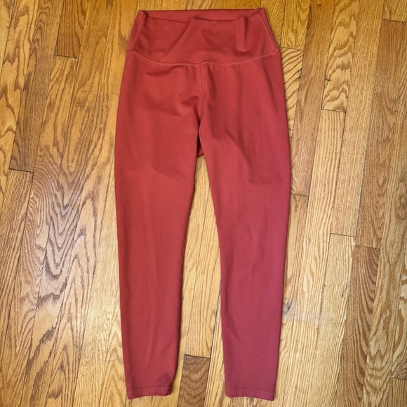 Allfenix Women’s Coral High-Waisted 7/8 Length Leggings Size Large - Picture 2 of 8